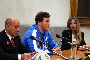 18.01.2023 Presentazione 6 Nazioni Rugby Musei Capitolini sala Piero da Cortona G.Leanza ph