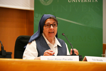 27.05.2025 Universit&agrave; Lumsa Sala Giubileo Giornata Mondiale Comunicazioni Sociali Analisi Contenuto Messaggio Papa Francesco ai Media G.Leanza ph