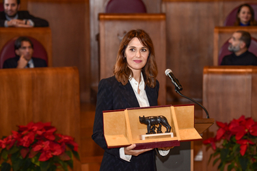 16.01.2024 Paola Cortellesi Lupa Capitolina G.Biagini ph