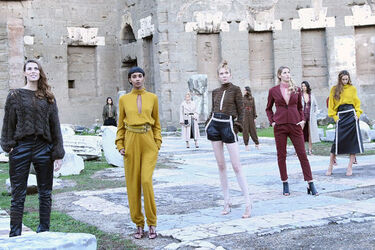 08.11.2017 Roma Fori Imperiali Green Fashion Week G.Leanza ph