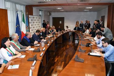 23.07.2019 Presentazione Coppa Mondo Canottaggio Sabaudia 2020 G.Leanza ph