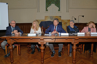 28.03.2024 Aula Magna Facoltà Teologica Valdese Assemblea Bilancio OdG e Premi 50 anni da giornalisti 