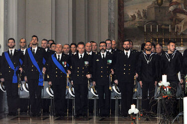 04.12.2017 Roma S.Giovanni Laterano Messa Solenne S.Barbara 04.12.2017 Roma S.Giovanni Laterano Messa Solenne S.Barbara
