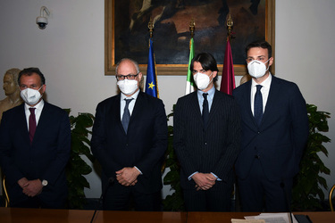 10.03.2022 Presentazione Run Rome Marathon 2022 G.Biagini e G.Leanza ph