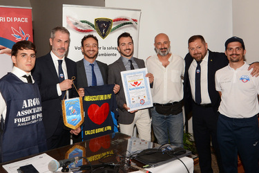 Roma 17.07.2023 Campidoglio Lo Sport come mezzo nel Percorso delle Buone Azioni G.Leanza ph