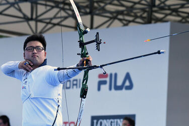 Roma Stadio dei Marmi 03.09.2017 Hyundai Archery World Cup Recurve Men. Roma Stadio dei Marmi 03.09.2017 Hyundai Archery World Cup Recurve Men.