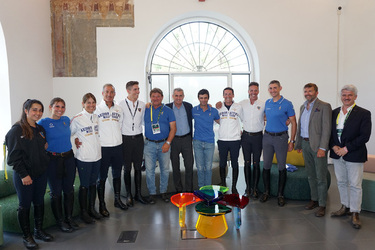 22.05.2024 CSIO Roma Presentazione squadra Italia G.Leanza ph 22.05.2024 CSIO Roma Presentazione squadra Italia G.Leanza ph