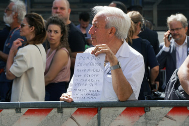 26.09.2023 Pza Montecitorio Esequie Presidente Emerito Giorgio Napolitano G.Leanza ph