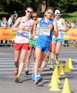 07.05.2016 Mondiali Marcia 20 km uomini