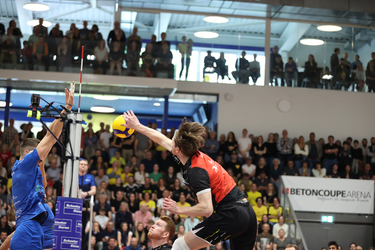 23.04.2023 Schoenenwerd Campionato Svizzero 2023 Pallavolo Maschile Volley Schoenenwerd vs. Volley Amriswil J.Oegerli ph