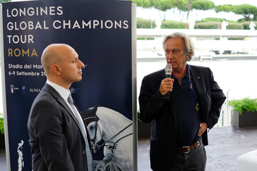 04.11.2018 Longines Global Champions Tour Roma Conference 04.11.2018 Longines Global Champions Tour Roma Conference