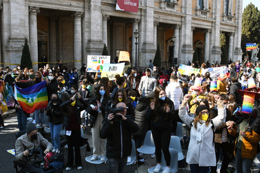 07.03.2022 Campidoglio Appello Giovani per la Pace. G.Leanza ph