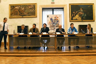 18.01.2023 Presentazione 6 Nazioni Rugby Musei Capitolini sala Piero da Cortona G.Leanza ph