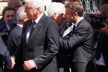 26.09.2023 Pza Montecitorio Esequie Presidente Emerito Giorgio Napolitano G.Leanza ph