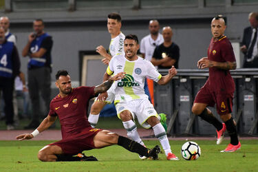 01.09.2017 Roma vs Chapecoense Match Friendly 37 photos
