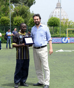 28.05.2016 Clericus Cup. Finale 1 e 2 posto. Le Premiazioni 28.05.2016 Clericus Cup. Finale 1 e 2 posto. Le Premiazioni