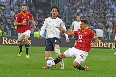 06.04.2024 serie A 31ma Roma vs Lazio 1 0 G.Mancini G.Leanza ph