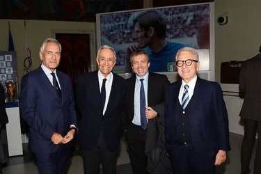 09.11.2022 Museo del Calcio a Roma Salone Onore CONI G.Leanza ph