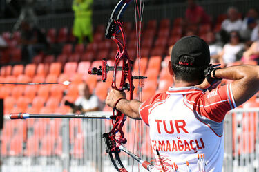 Roma Stadio dei Marmi 02.09.2017 Hyundai Archery World Cup Compound Roma Stadio dei Marmi 02.09.2017 Hyundai Archery World Cup Compound