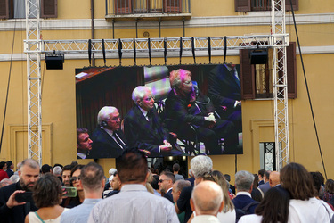 26.09.2023 Pza Montecitorio Esequie Presidente Emerito Giorgio Napolitano G.Leanza ph