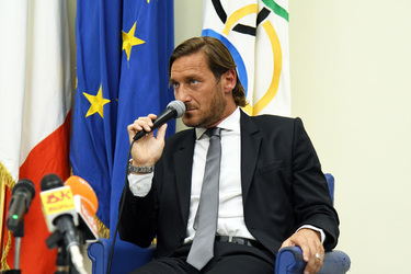 17.06.2019 Conferenza Totti lascia la Roma G.Leanza ph