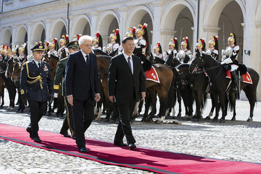 22.03.2019 Visita a Roma Pres.Rep.Pop.Cinese Xi Jinping .
Foto Francesco Ammendola Uff.Stampa Presidenza della Repubblica