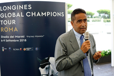 04.11.2018 Longines Global Champions Tour Roma Conference 04.11.2018 Longines Global Champions Tour Roma Conference