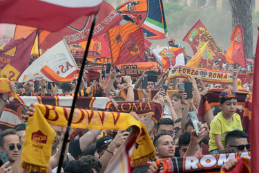 26.05.2022 Festeggiamenti vittoria Conference League