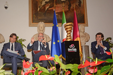 Roma 08.04.2024 Campidoglio Presentazione Giro d Italia 2024 G.Leanza ph