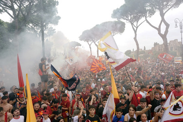 26.05.2022 Festeggiamenti vittoria Conference League