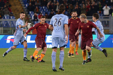 19.01.2017 Coppa Italia Ottavi Roma vs Sampdoria 4 0