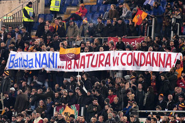 18.11.2017 Roma vs Lazio 2 1 Gli Striscioni Photos 29 18.11.2017 Roma vs Lazio 2 1 Gli Striscioni Photos 29