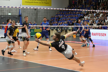 27.04.2024 Volley Schoenenwerd vs. Volley Amriswil League Svizzera Final Men J.Oegerli ph
