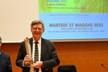 27.05.2025 Universit&agrave; Lumsa Sala Giubileo Giornata Mondiale Comunicazioni Sociali Analisi Contenuto Messaggio Papa Francesco ai Media G.Leanza ph