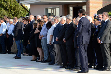 05.07.2016 Dacca victims terrorism land Ciampino Rome Airport 05.07.2016 Dacca victims terrorism land Ciampino Rome Airport