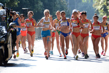 07.05.2016 Mondiali Marcia 10 km donne 07.05.2016 Mondiali Marcia 10 km donne