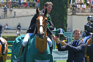 24.05.2024 CSIO Piazza di Siena Premio n5 Presented Aston Martin G.Leanza ph 24.05.2024 CSIO Piazza di Siena Premio n5 Presented Aston Martin G.Leanza ph