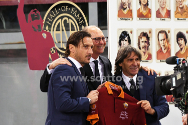 Roma vs Real Madrid Hall of Fame Totti
