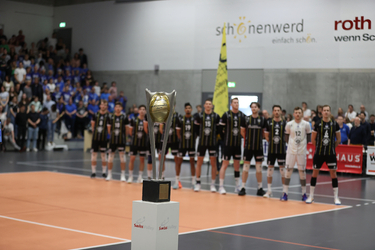 23.04.2023 Schoenenwerd Campionato Svizzero 2023 Pallavolo Maschile Volley Schoenenwerd vs. Volley Amriswil J.Oegerli ph