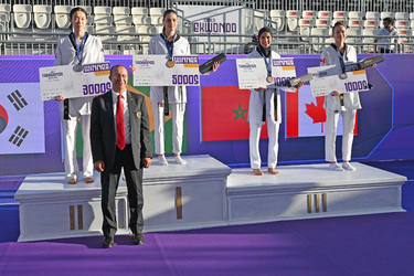 05.06.2026 Foro Italico World Taekwondo Gran Prix Roma 2026 Premiazioni G.Leanza ph
