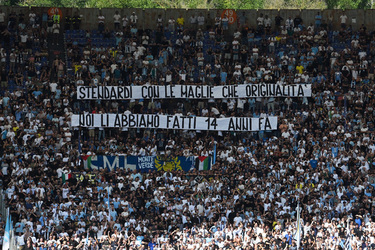 21.09.2025 Serie A 4a giornata Lazio vs Roma il Derby degli Striscioni G.Leanza ph