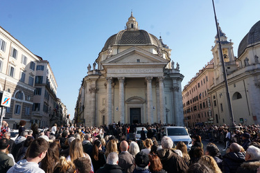 05.03.2025 Eleonora Giorgi Esequie G.Leanza ph 05.03.2025 Eleonora Giorgi Esequie G.Leanza ph