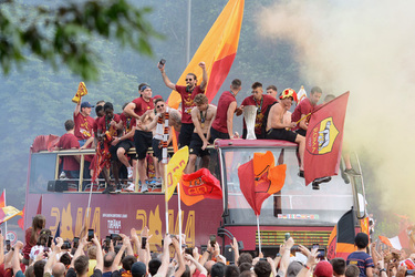 26.05.2022 Festeggiamenti vittoria Conference League