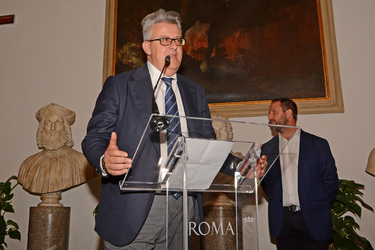 Roma 08.04.2024 Campidoglio Presentazione Giro d Italia 2024 G.Leanza ph