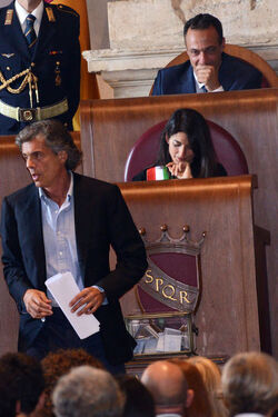 07.07.2016 Roma Campidoglio. Giuramento Sindaca Virginia Raggi