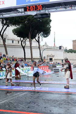 02.07.2017 Maratona di Roma. Arrivi