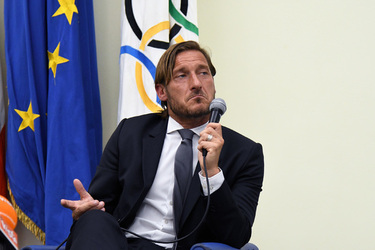 17.06.2019 Conferenza Totti lascia la Roma G.Leanza ph