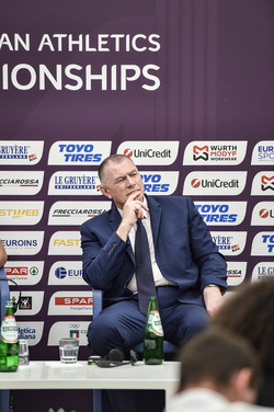 06.06.2024 Roma European Athletics Championship Conferenza Stampa G.Biagini ph