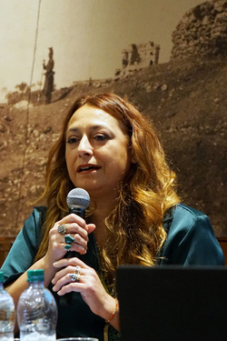 Roma 30.10.2024 Corso OdG Stefano Lecchi primo fotoreporter di guerra della Repubblica Romana 