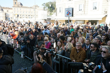 05.03.2025 Eleonora Giorgi Esequie G.Leanza ph 05.03.2025 Eleonora Giorgi Esequie G.Leanza ph